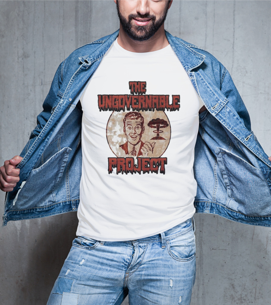 The Ungovernable Project Vintage Cartoon Nuclear Explosion T-Shirt