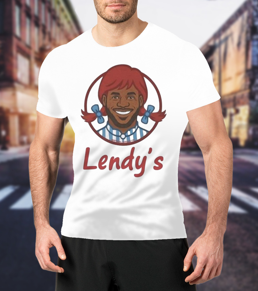Wendy's Lendy's Lebron Parody Unethical Threads T-Shirt