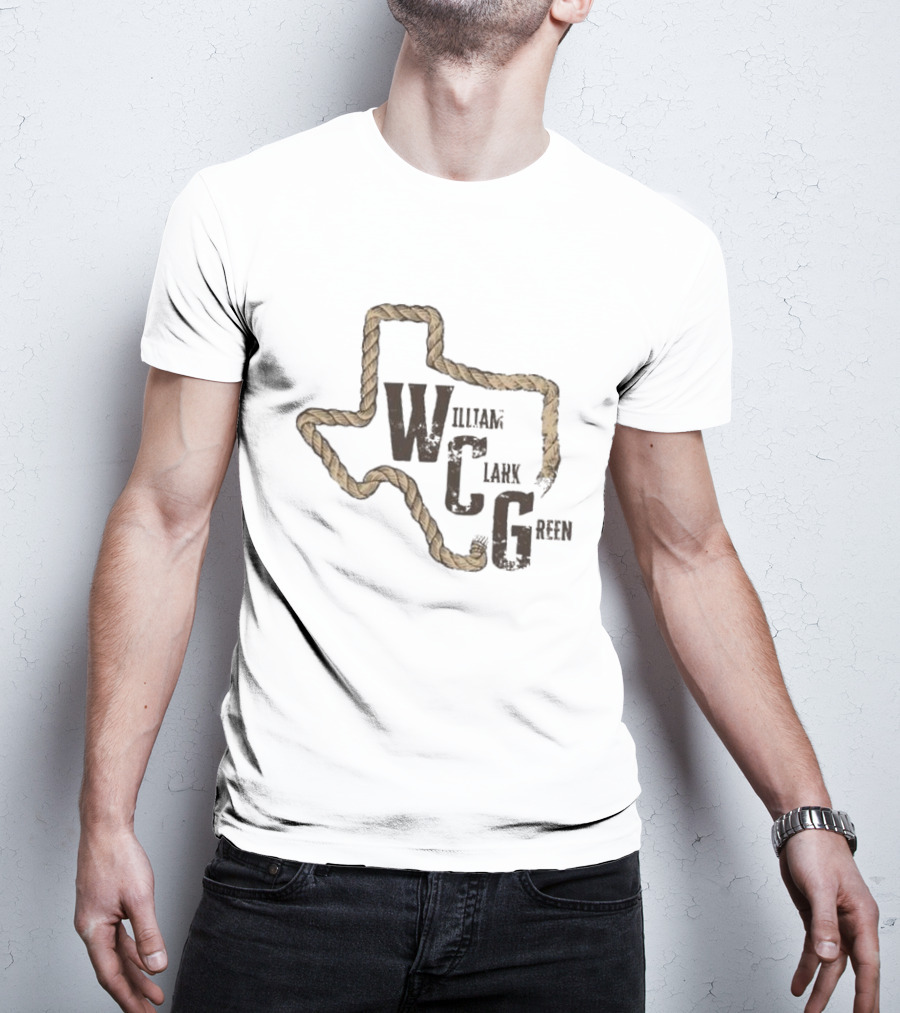 William Clark Green WCG Texas Rope Outline T-Shirt