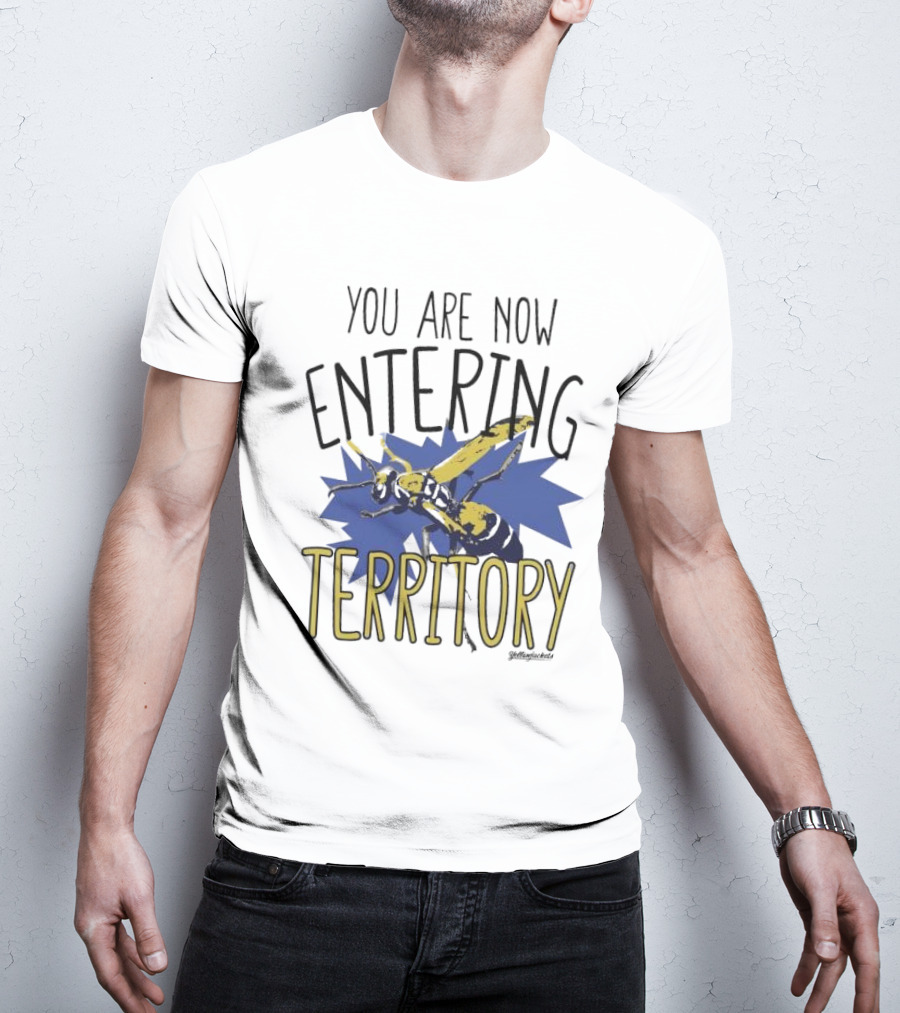 Yellowjackets You Are Now Entering Territory T-Shirt