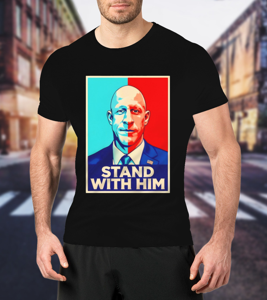 Stand With Him Brian McGinnis Hope Style Supporting Israel T-Shirt