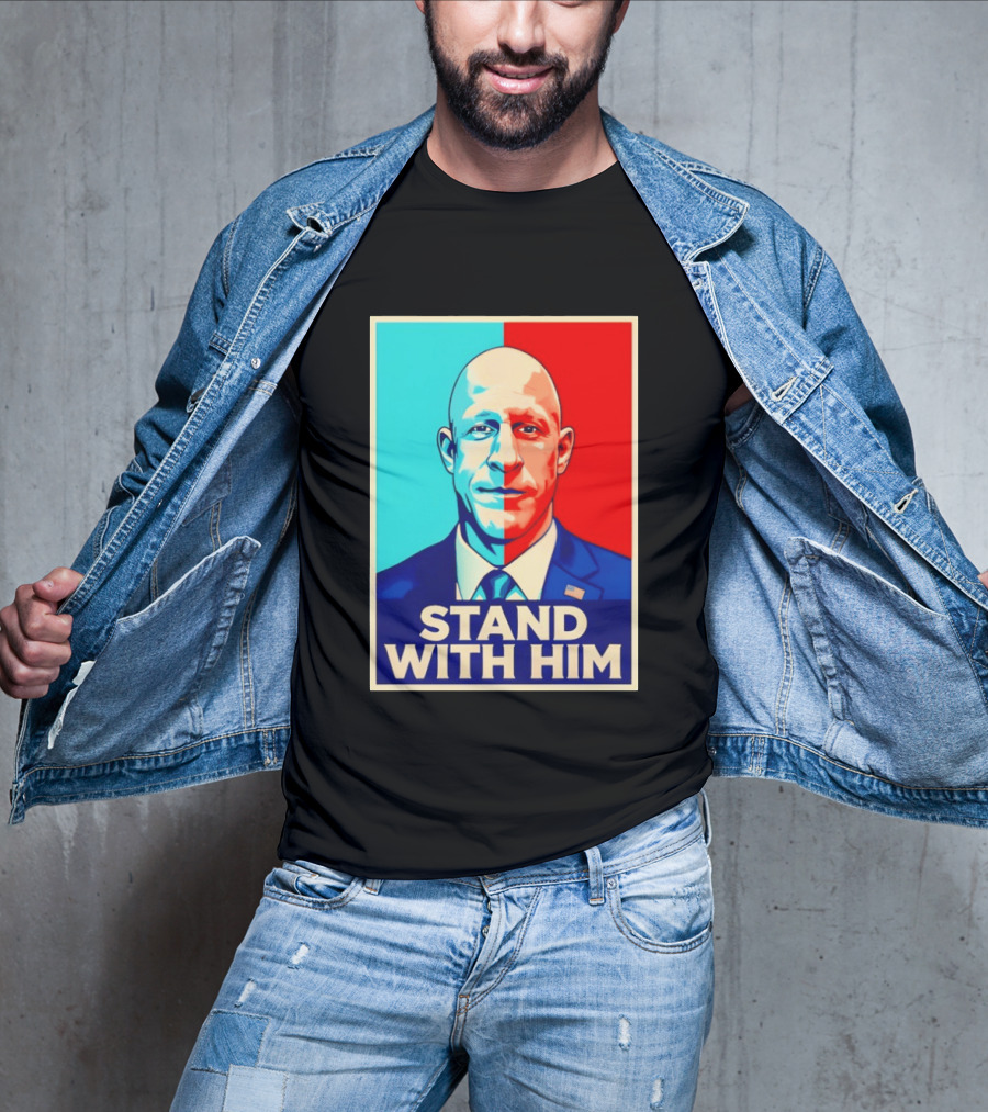 Stand With Him Brian McGinnis Hope Style Supporting Israel T-Shirt