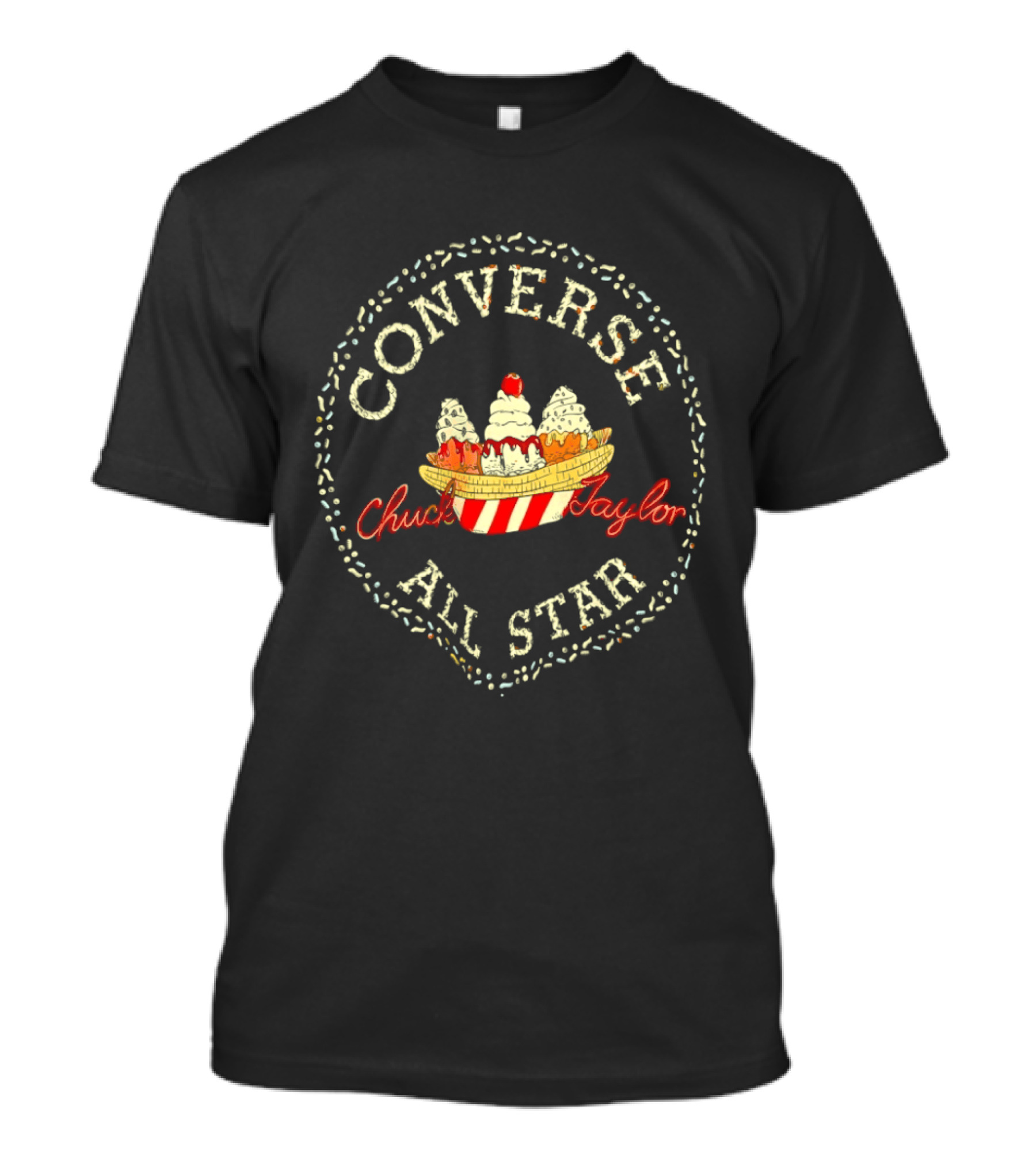 Converse All Star Chuck Taylor Ice Cream Sundae T-Shirt
