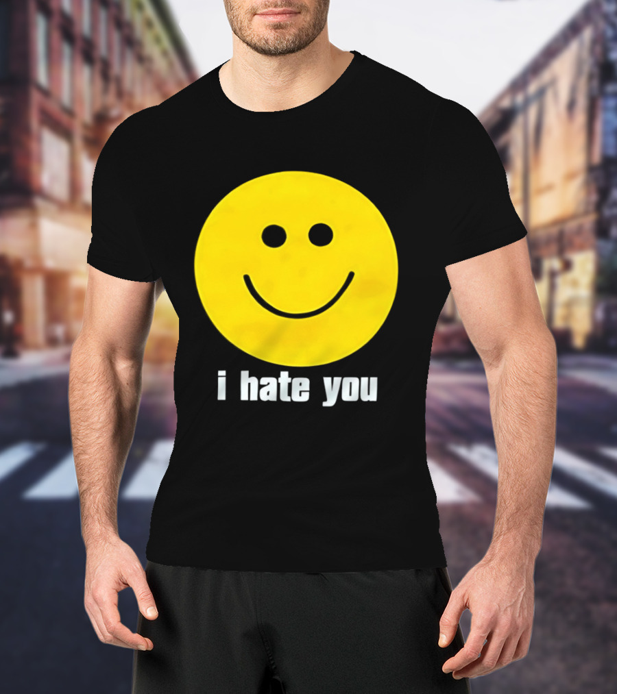 Harry I Hate You Smiley Face T-Shirt