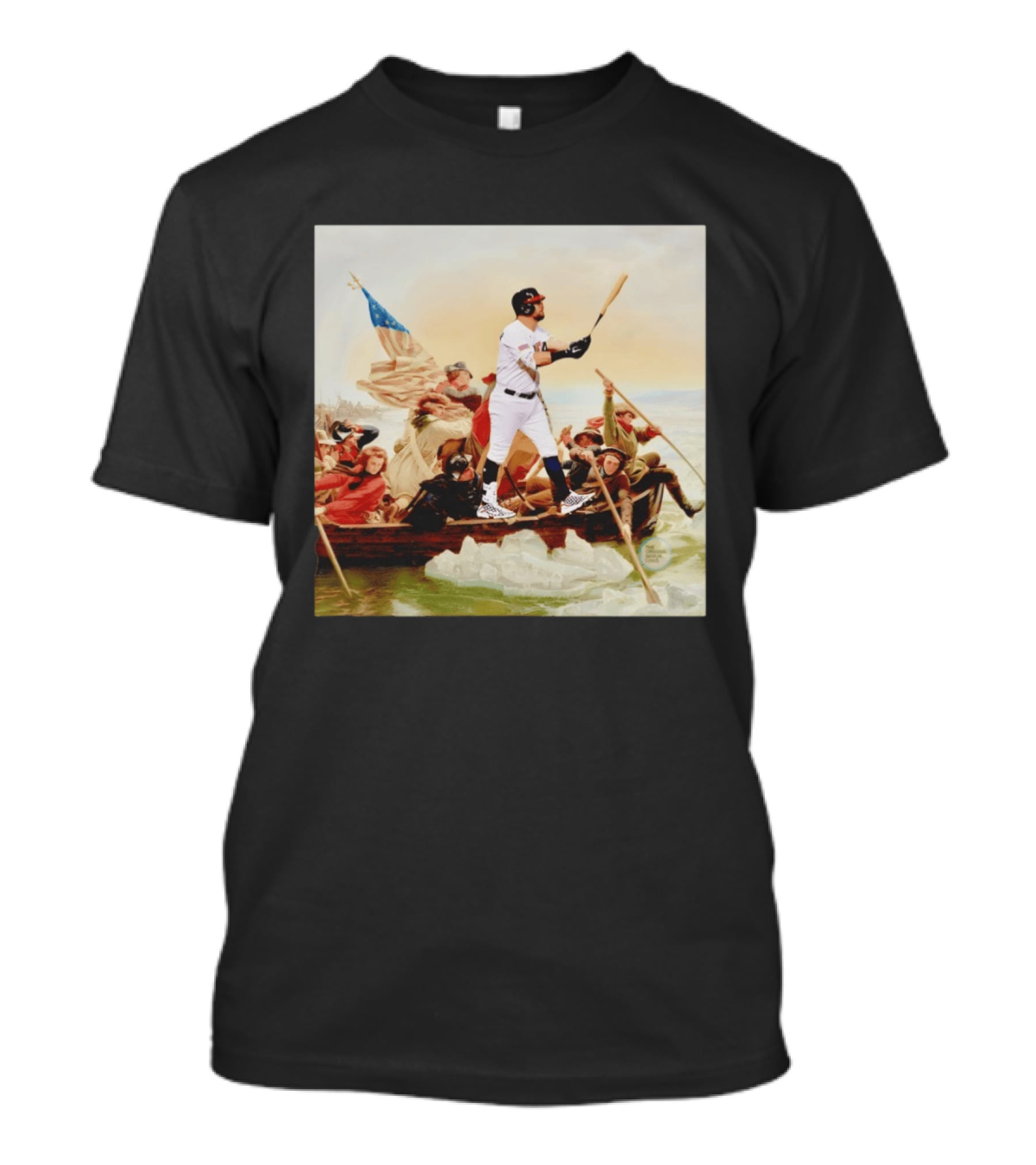 Kyle Schwarber USA Baseball Team Washington Crossing The Delaware T-Shirt