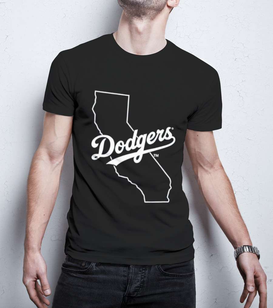 Los Angeles Dodgers California State T-Shirt
