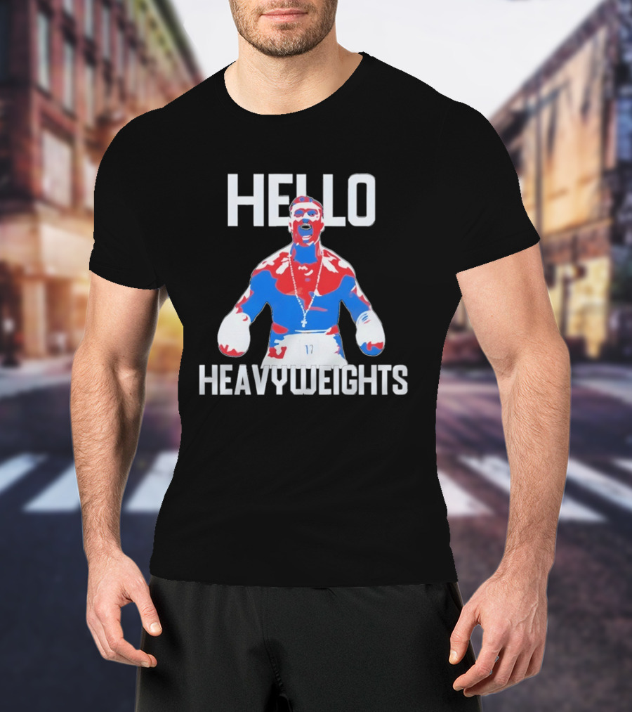 Oleksandr Usyk Hello Heavyweights UFC Bold Fighter T-Shirt