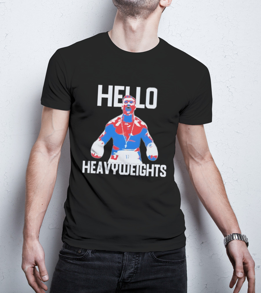 Oleksandr Usyk Hello Heavyweights UFC Bold Fighter T-Shirt