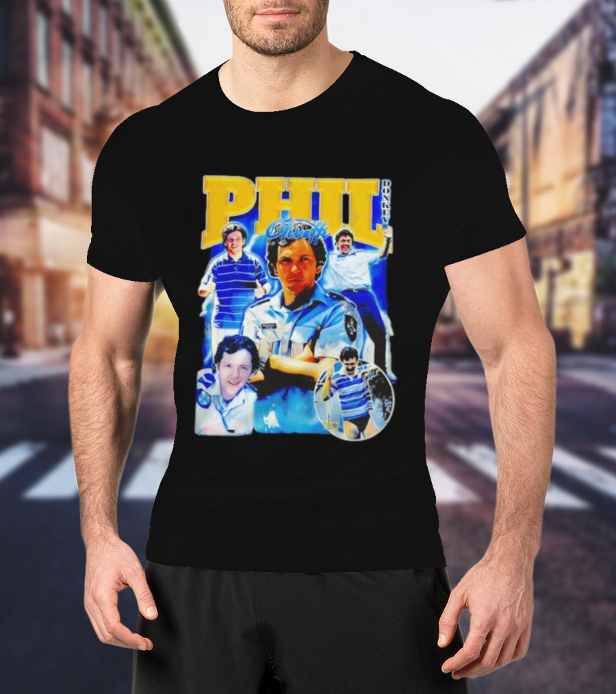 PHIL Olivetti We Can Be Heroes Australia Mockumentary Series T-Shirt