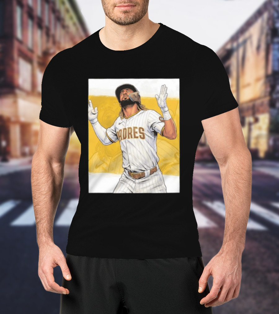 San Diego Padres Fernando Tatis Jr Nike MLB Baseball Player T-Shirt