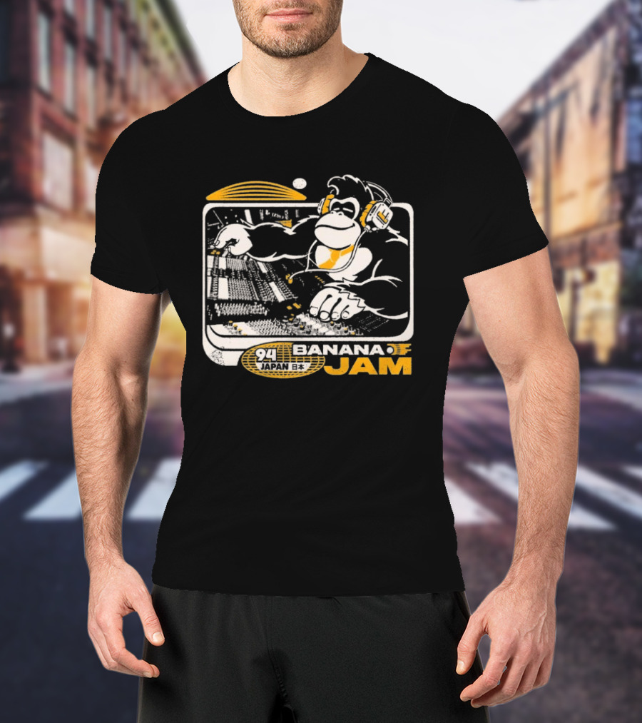 Wario64 Donkey Kong Banana Jam Music Mix T-Shirt