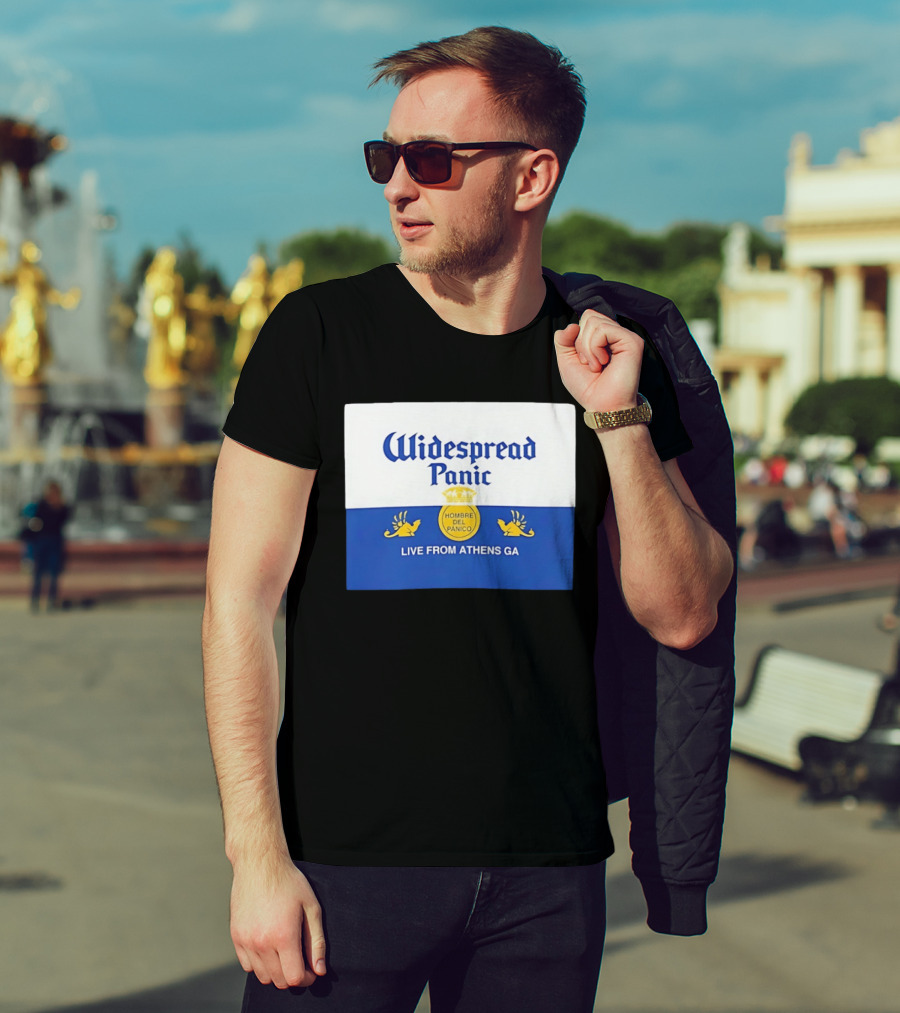 Widespread Panic Hombre Del Panico Live From Athens Ga T-Shirt