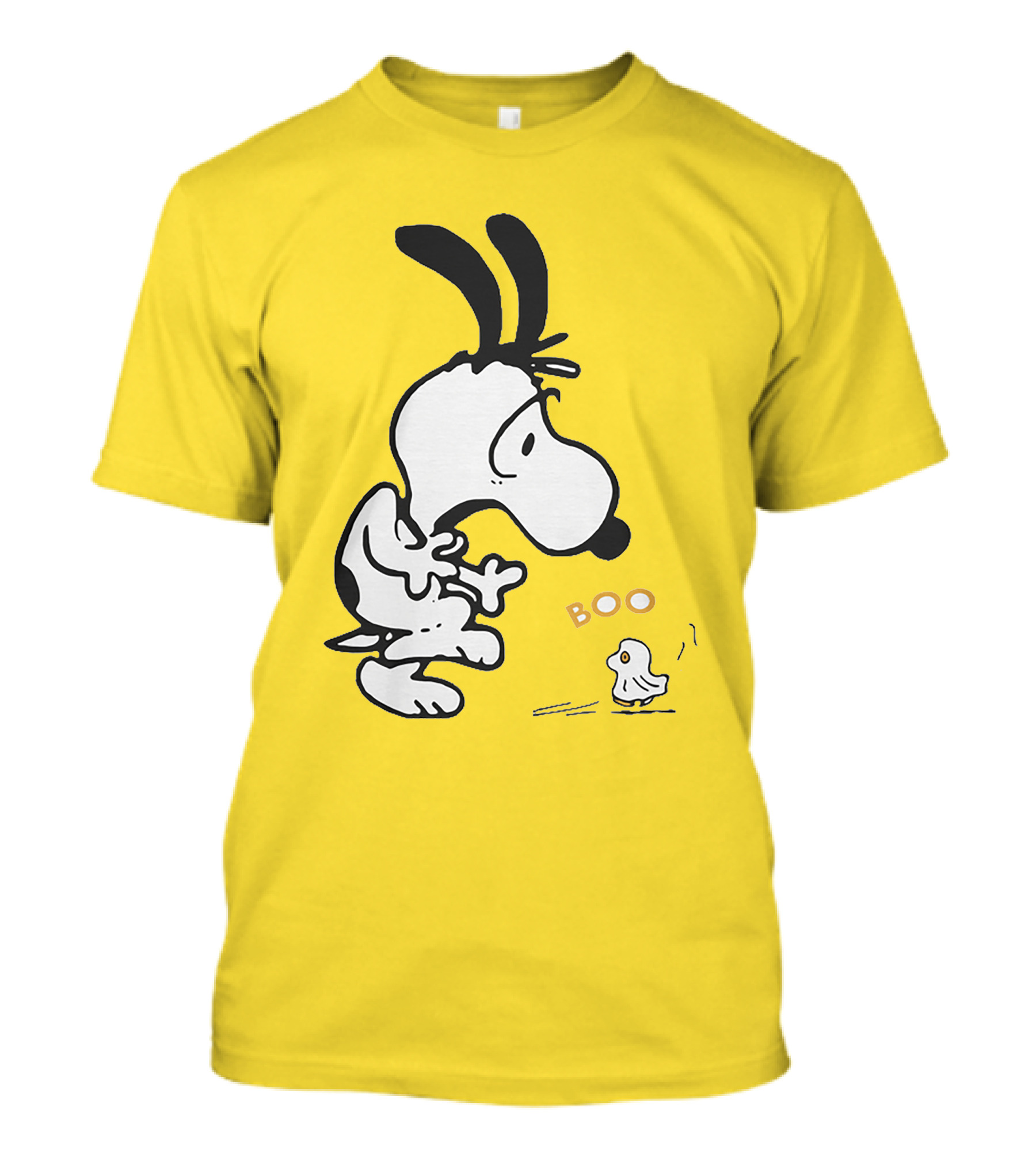 Just A Woman Who Loves Snoopy Boo Halloween T-Shirt