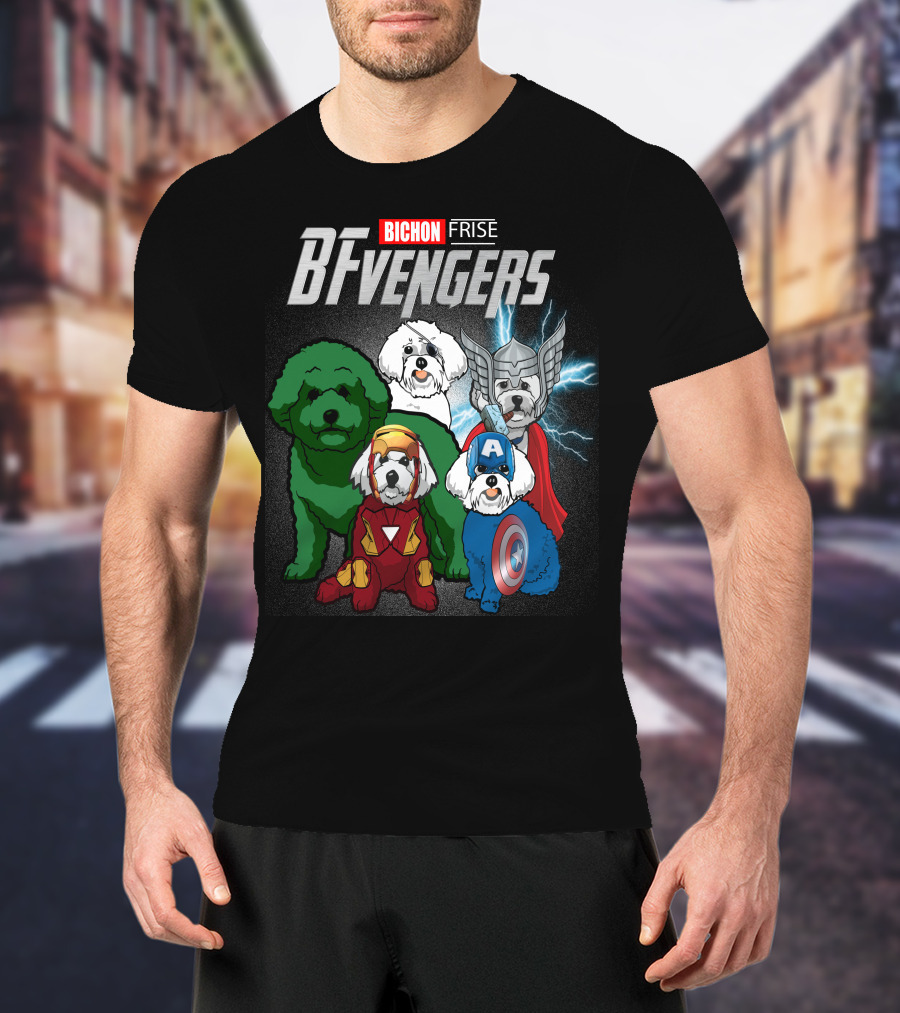 Bichon Frise BFvengers T-Shirt