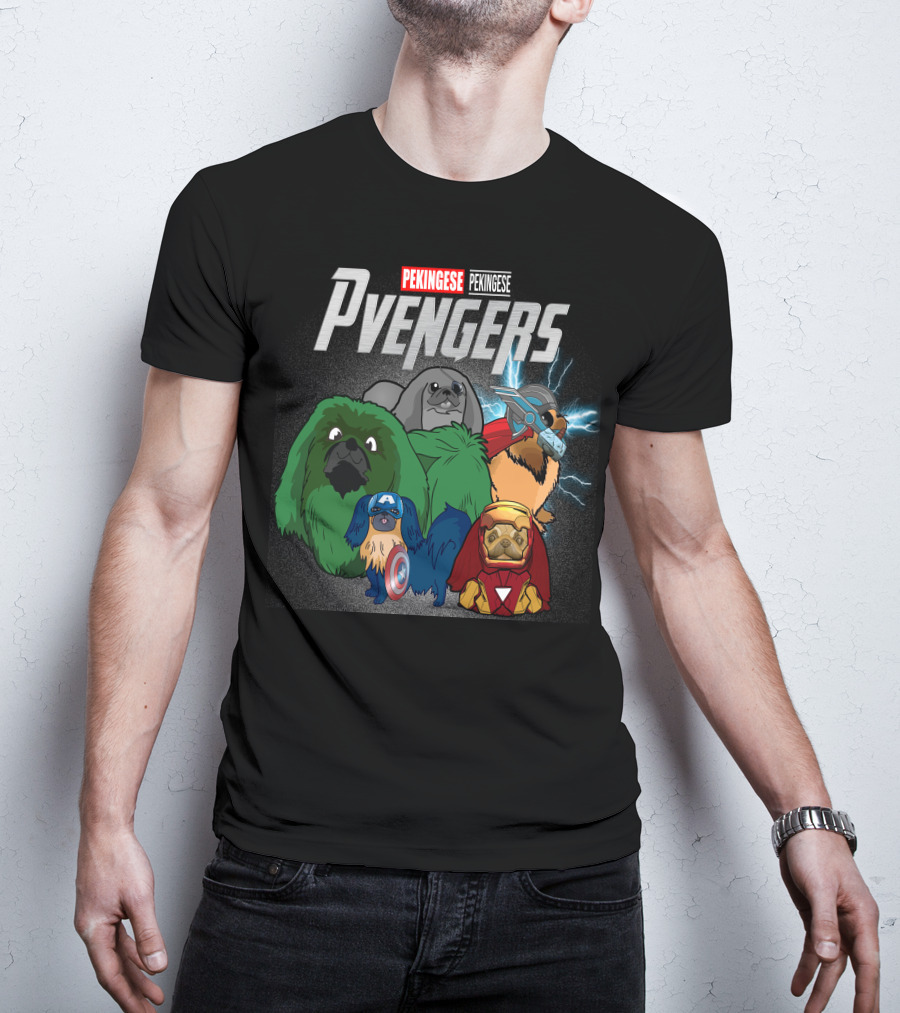 Pekingese Pyvengers T-Shirt