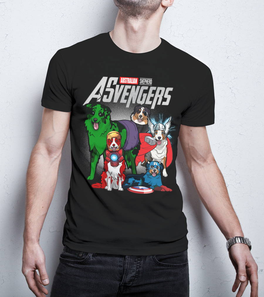 Australian Shepherd ASvengers T-Shirt