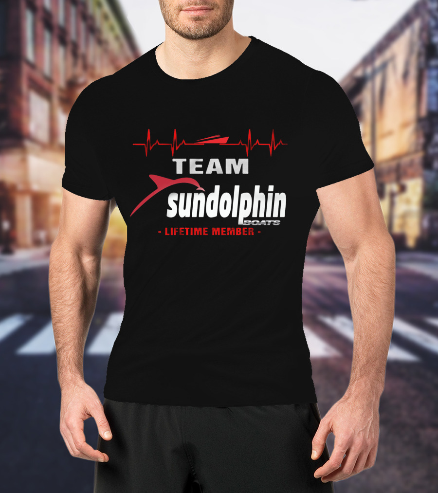 Team Sundolphin Boats Lifetime Member T-Shirt