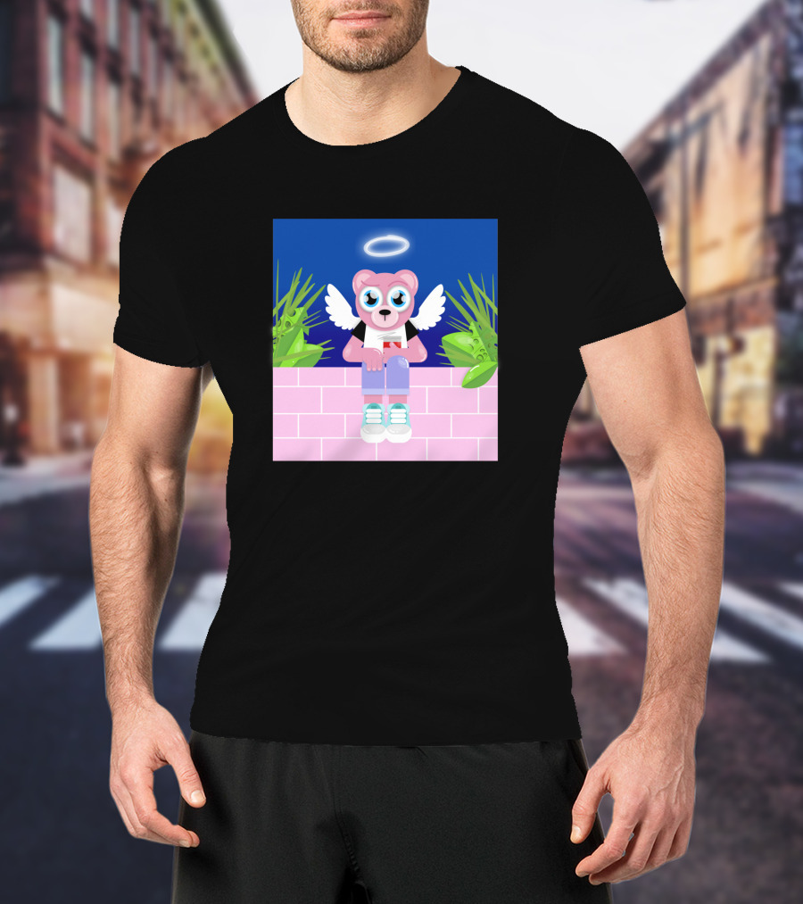Angels Break Halo Bear With Wings 349536 T-Shirt