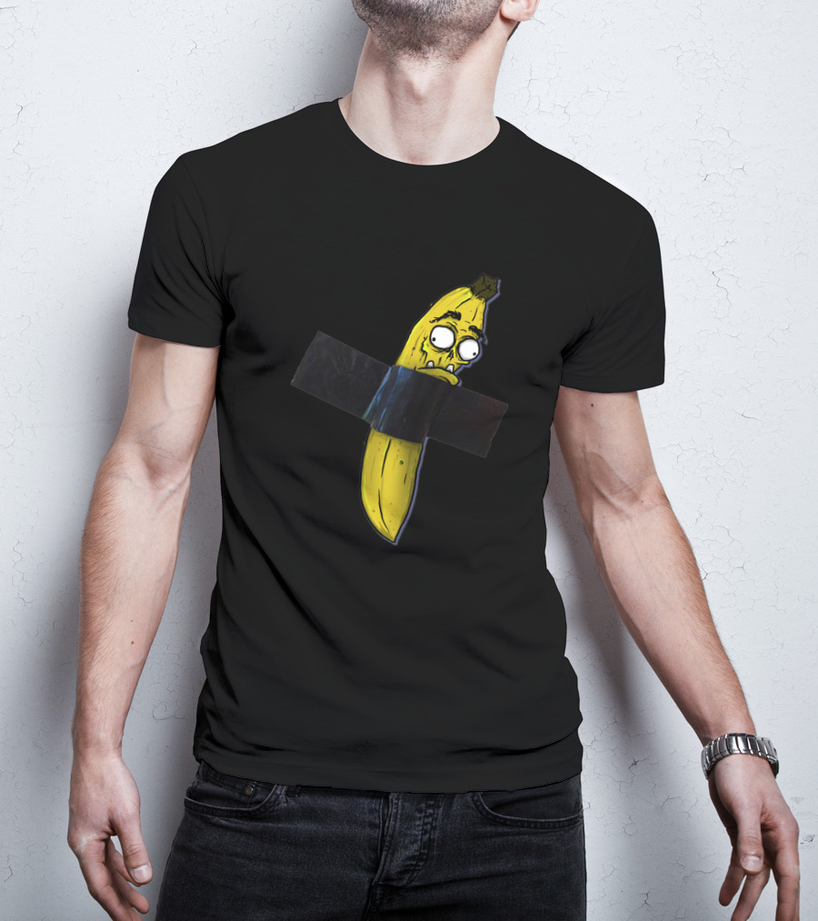 Banana Crossed Tape Pop Art 1323480 T-Shirt