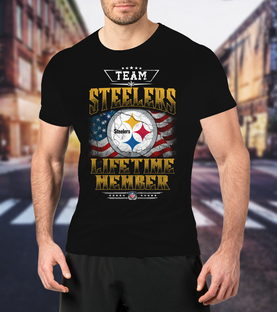 Team Steelers Lifetime Member Nfl T-Shirt