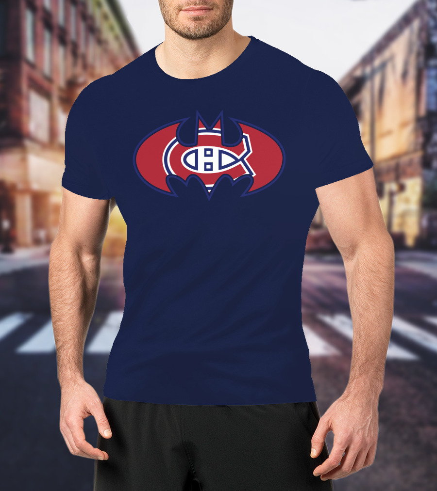 Montreal Canadiens Bat Symbol T-Shirt