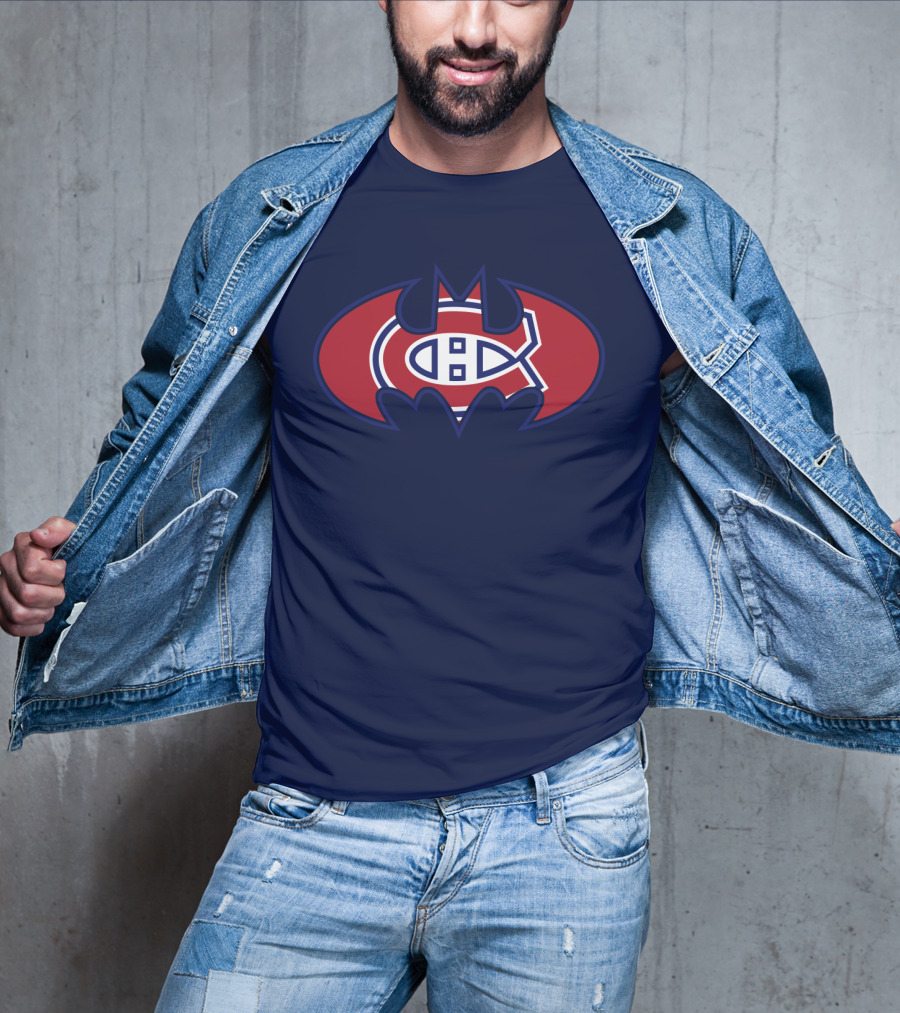 Montreal Canadiens Bat Symbol T-Shirt