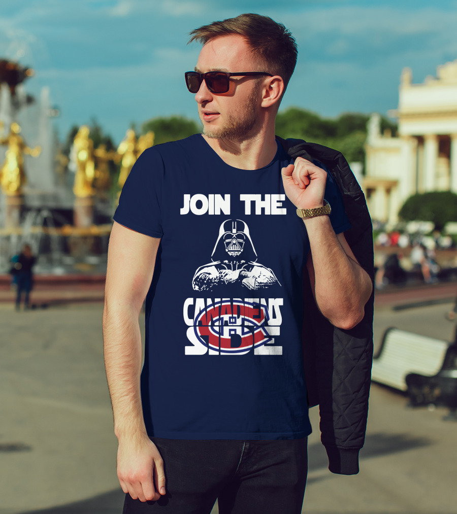 Join The Canadiens Side Montreal Canadiens T-Shirt