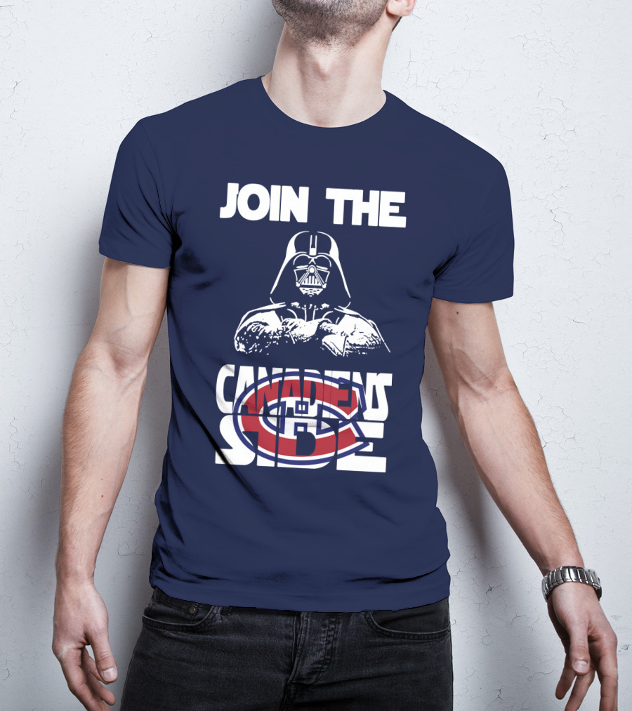 Join The Canadiens Side Montreal Canadiens T-Shirt
