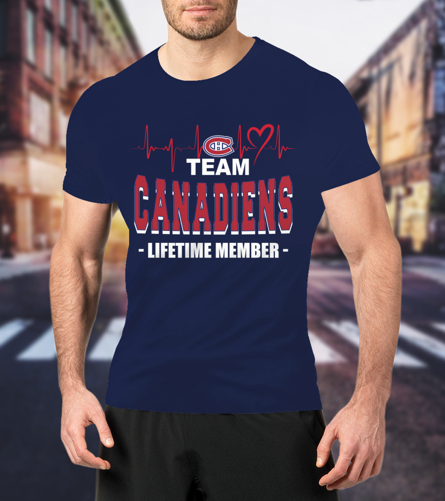 Team Canadiens Lifetime Member T-Shirt