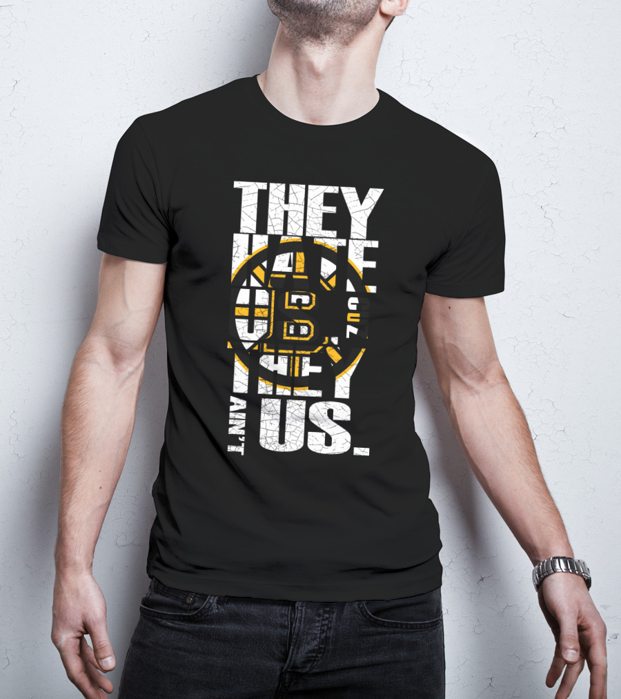 They Hate Us Boston Bruins They Ain't Us T-Shirt