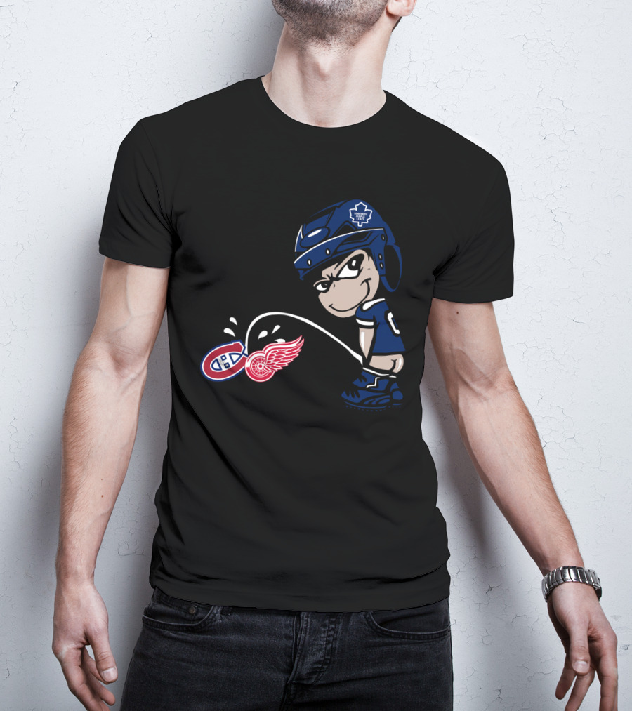 Toronto Maple Leafs Rivalry Detroit Red Wings Hockey T-Shirt