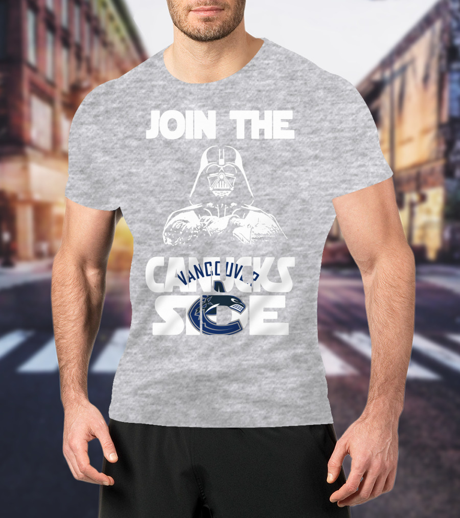 Join The Vancouver Canucks Side T-Shirt