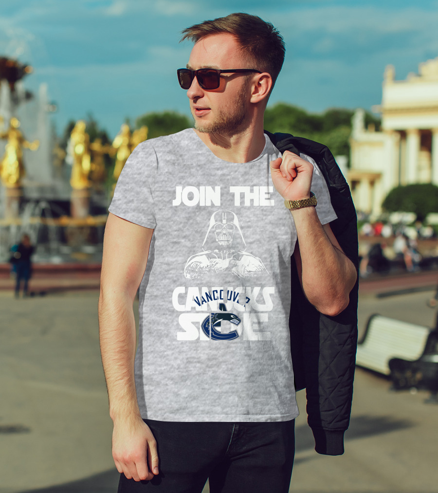 Join The Vancouver Canucks Side T-Shirt