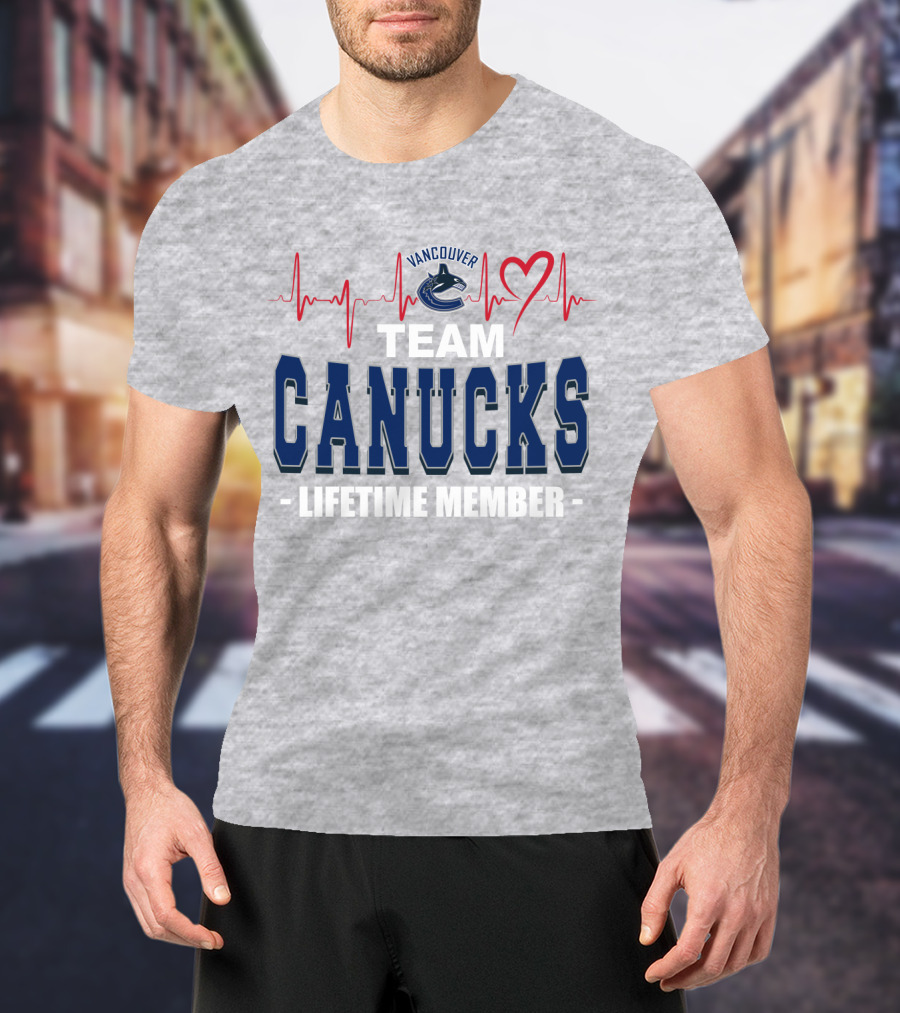Vancouver Canucks Team Canucks Lifetime Member T-Shirt