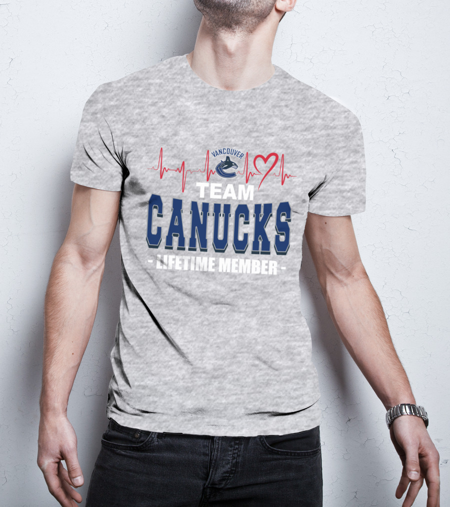 Vancouver Canucks Team Canucks Lifetime Member T-Shirt