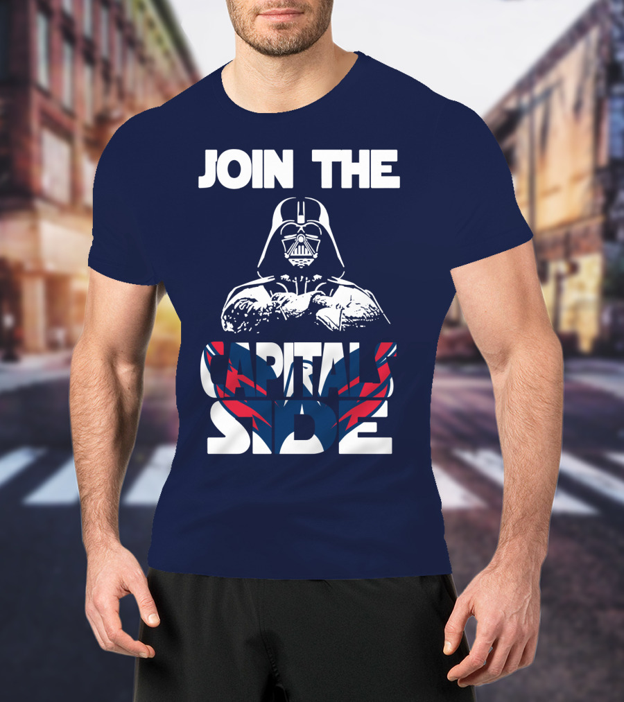 Join The Capitals Side Washington Capitals T-Shirt