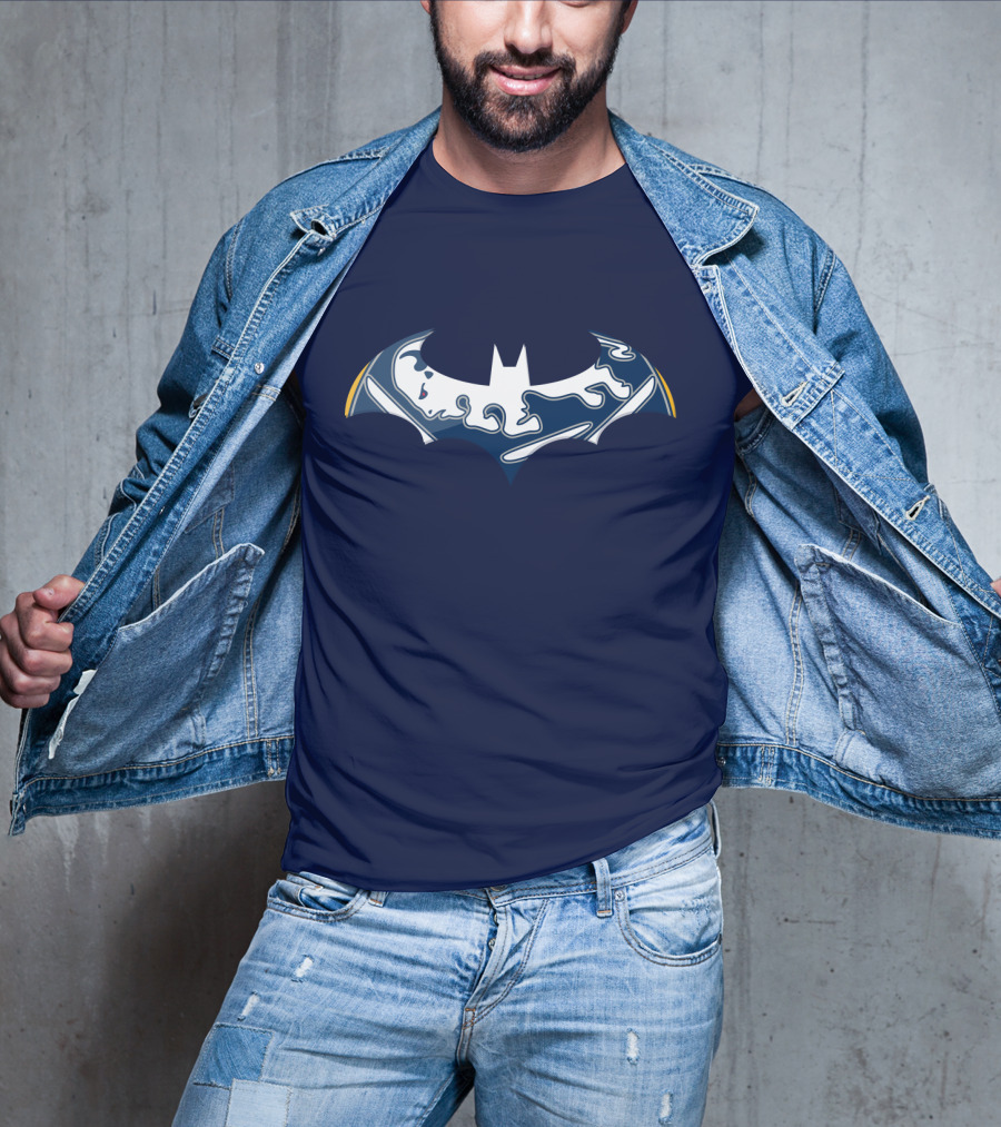Buffalo Sabres Batman Logo Mashup T-Shirt