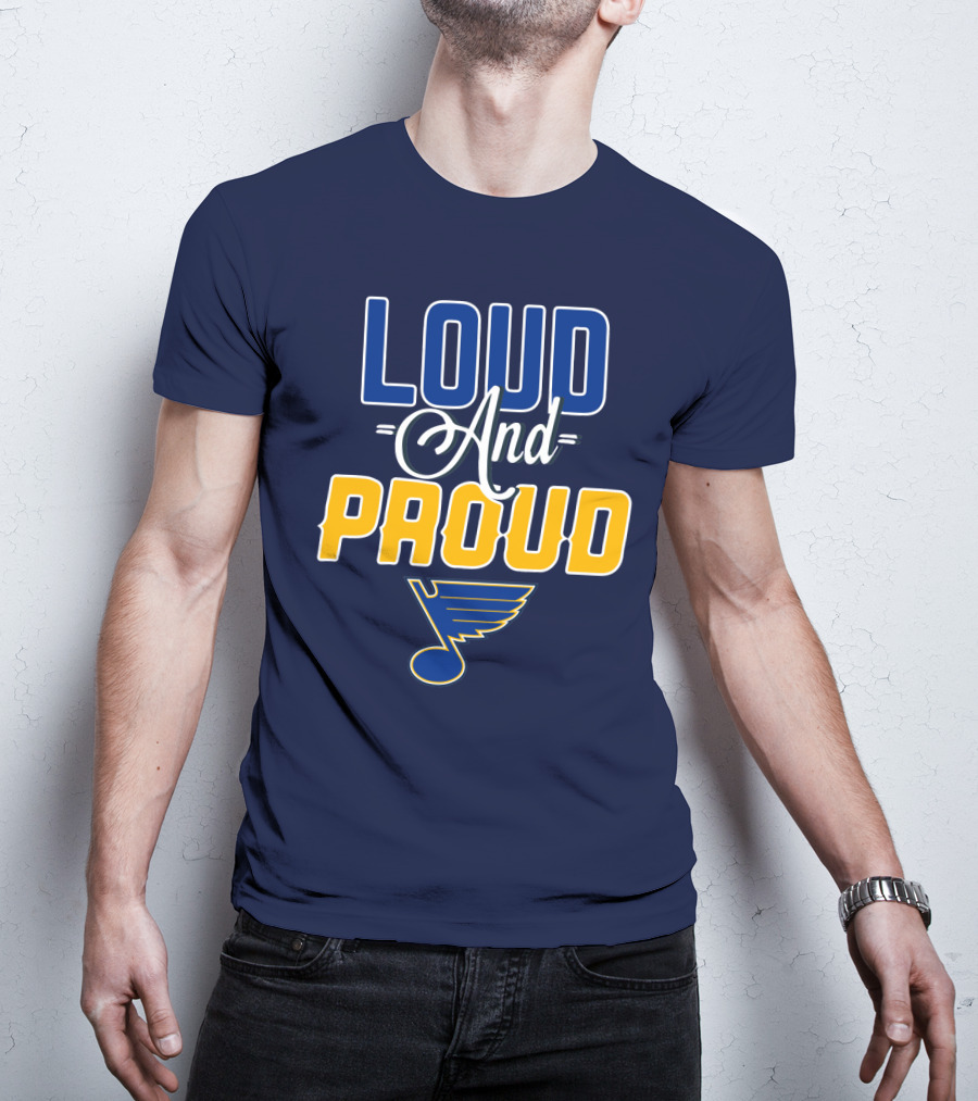 St. Louis Blues Loud And Proud T-Shirt