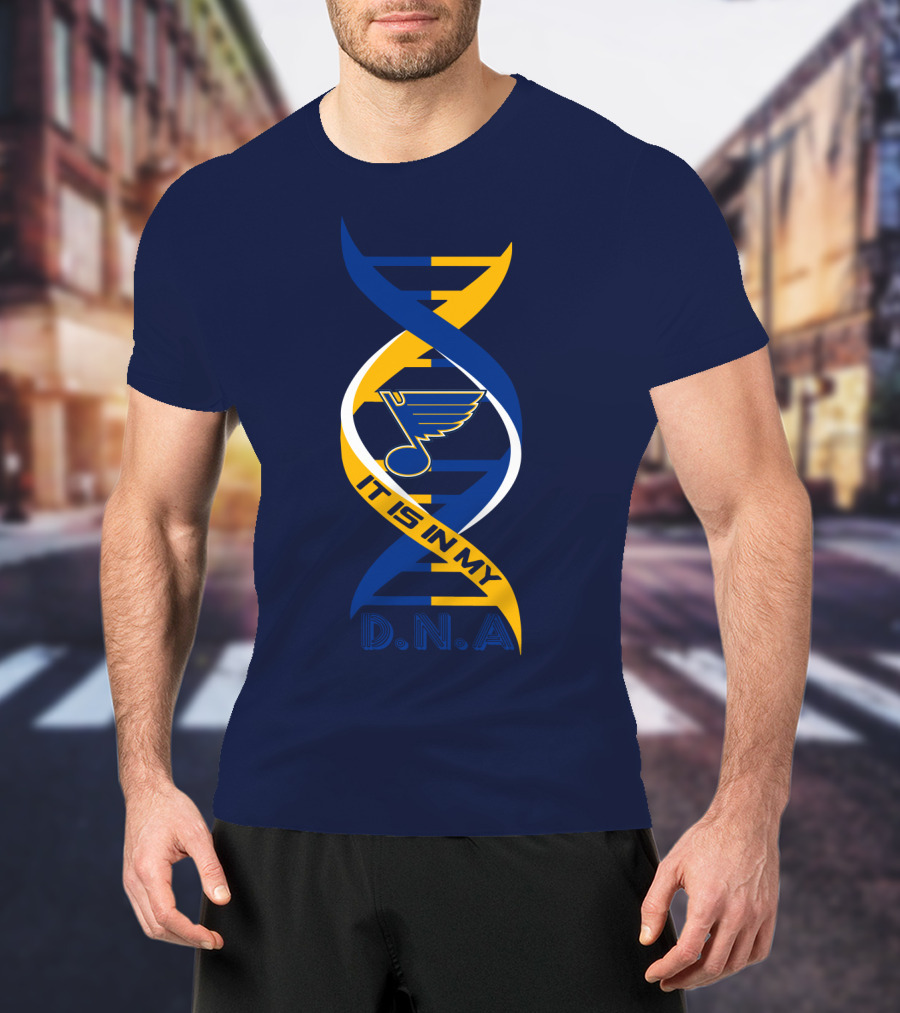St. Louis Blues It Is In My DNA. T-Shirt