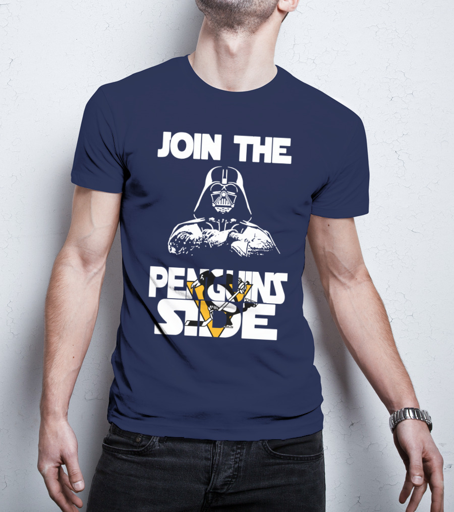 Join The Penguins Side T-Shirt
