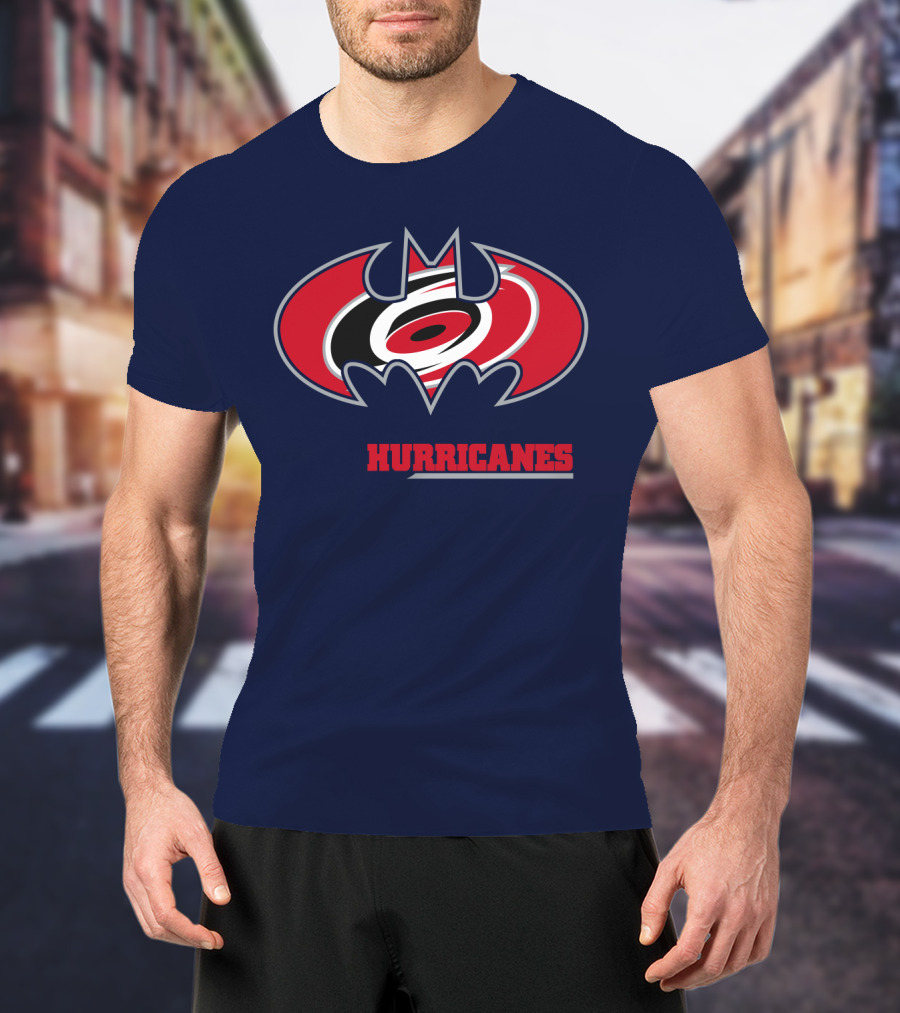 Carolina Hurricanes Batman Logo Hurricanes T-Shirt
