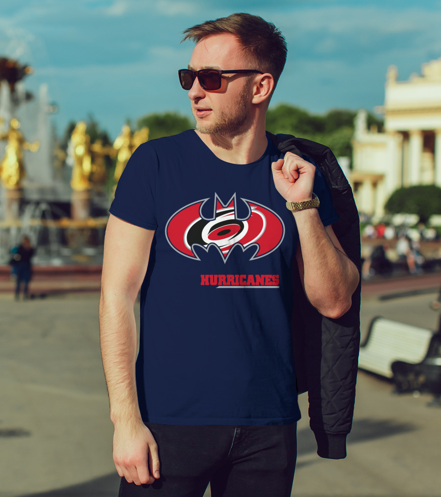 Carolina Hurricanes Batman Logo Hurricanes T-Shirt