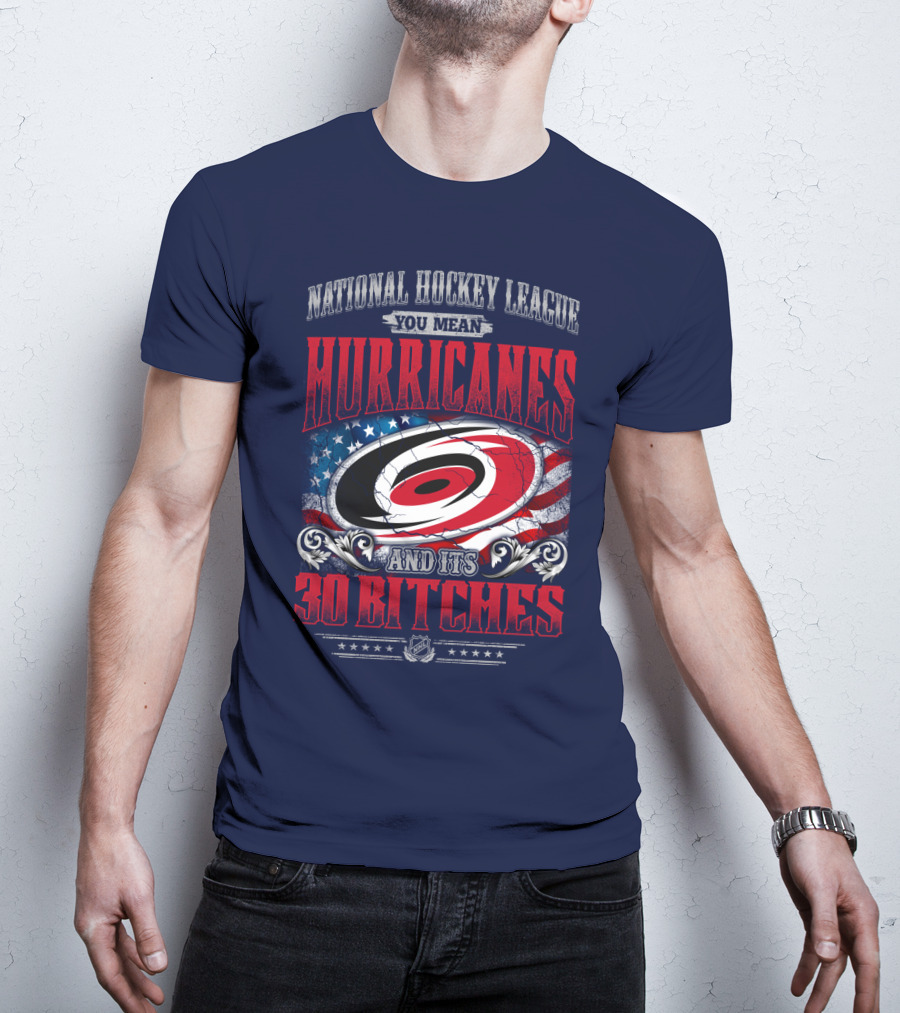 National Hockey League You Mean Hurricanes And Its 30 Bitches T-Shirt