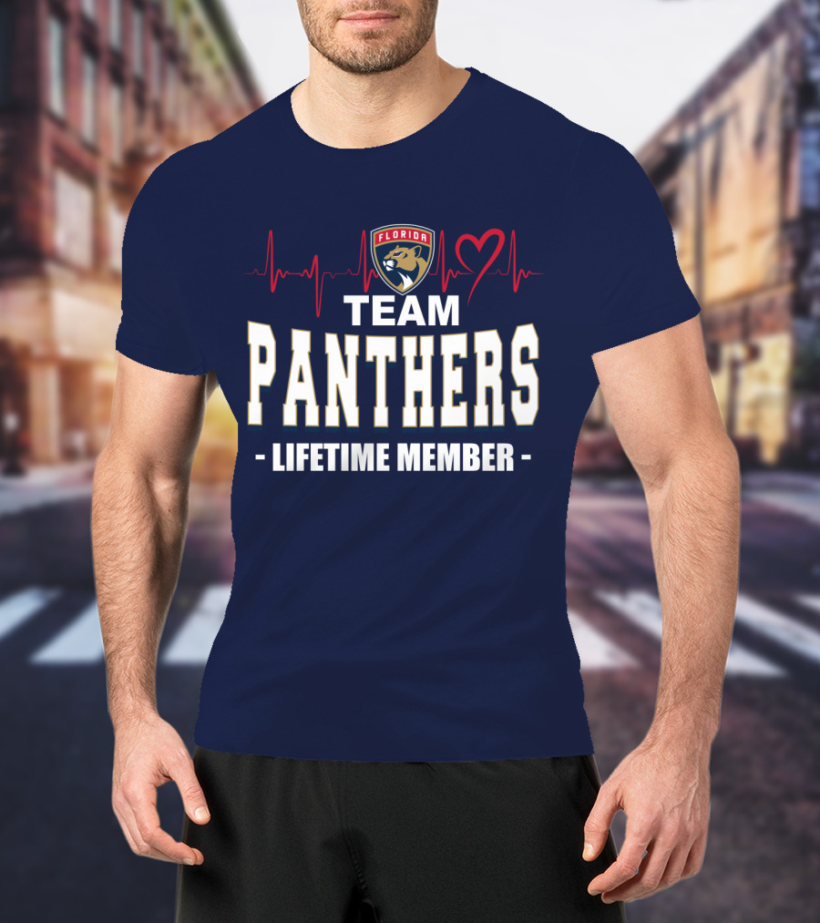 Florida Team Panthers Lifetime Member T-Shirt