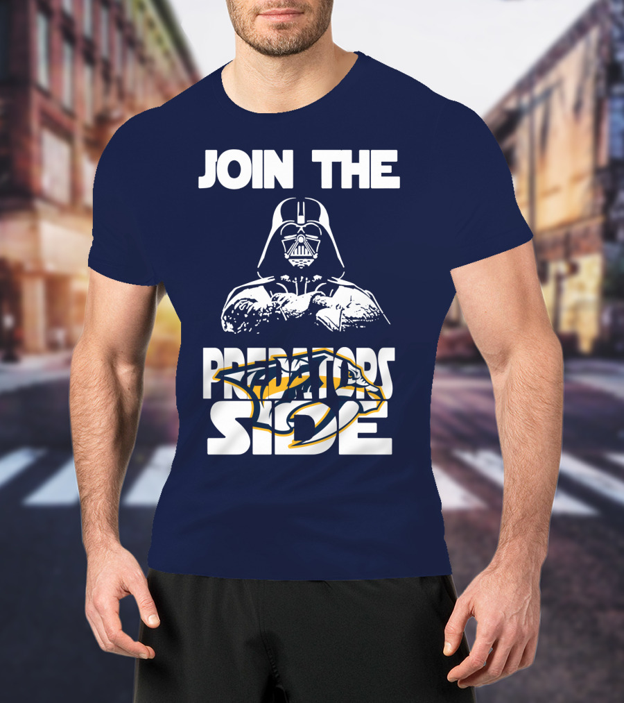Join The Predators Side Nashville Predators T-Shirt