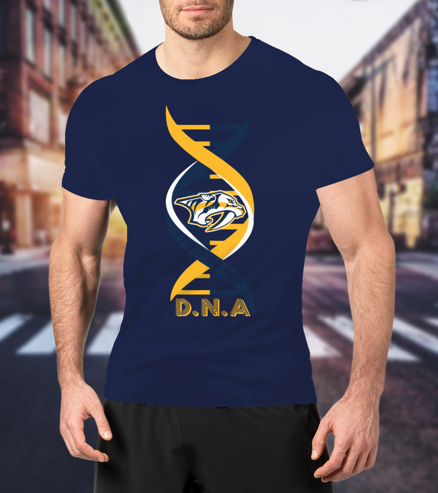 Nashville Predators Team Dna T-Shirt
