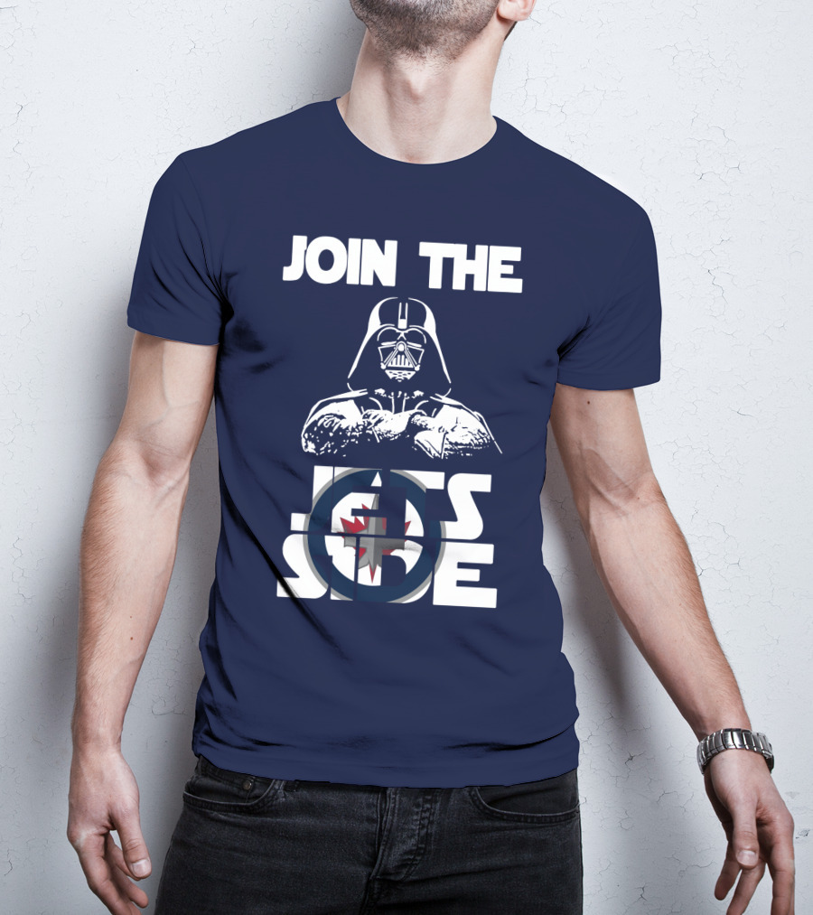 Join The Jets Side Winnipeg Jets T-Shirt