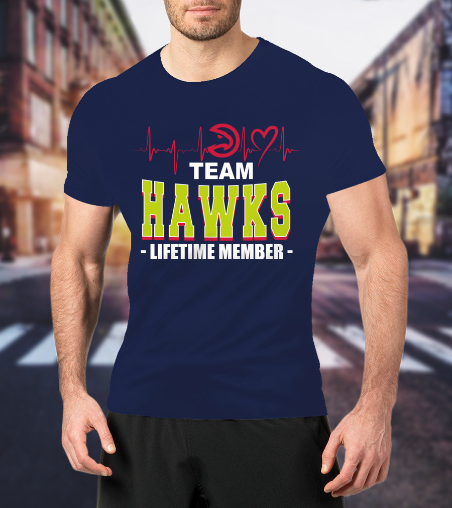 Team Hawks Lifetime Member Atlanta Hawks T-Shirt