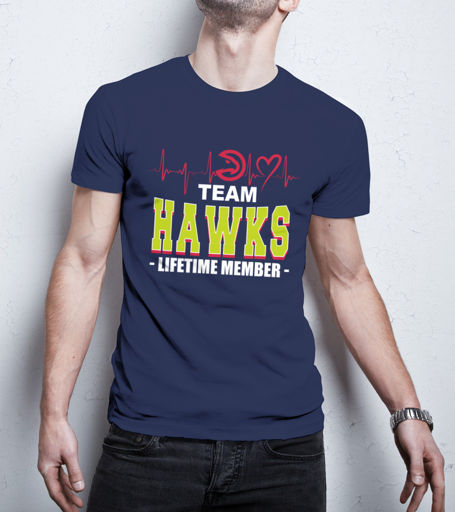 Team Hawks Lifetime Member Atlanta Hawks T-Shirt