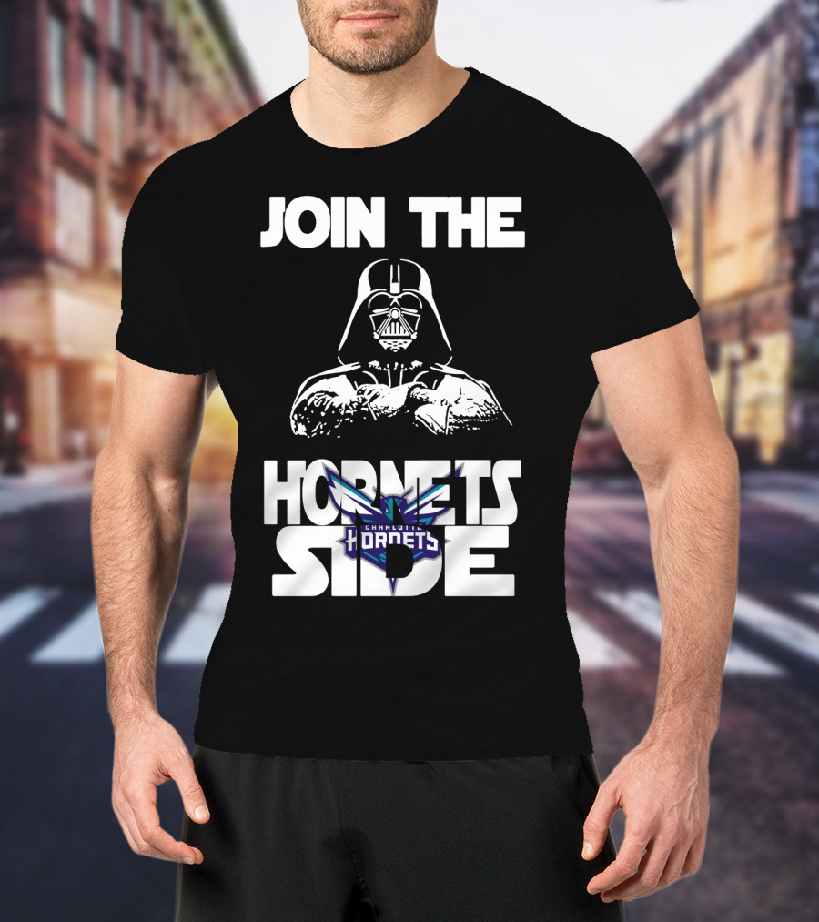 Join The Charlotte Hornets Side T-Shirt